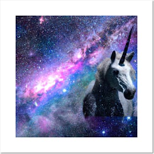 Space Unicorn Posters and Art